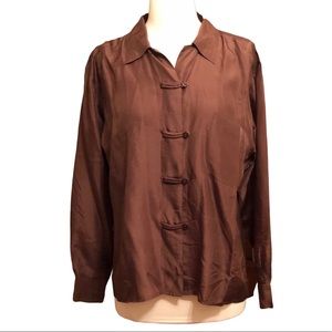 Vintage  💯 %Silk blouse